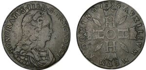 Monaco - Honoré III - Pezzeta 1734