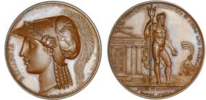 Russie - Médaille de la viste du tsar Alexandre Ier à Londres