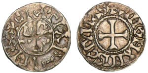 Charles II le Chauve - Denier (Le Mans)