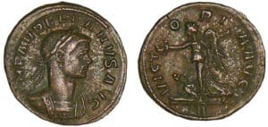 Aurélien - Denier (274-275, Lyon) - La Victoire