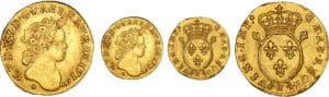 Louis XV - ½ louis d’or aux insignes - 1716 & (Aix)