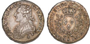 Louis XVI - ½ écu aux branches d’olivier - 1790 A (Paris) 1er sem.