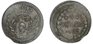 Corse - Paoli - 4 soldi 1766 (Murato)