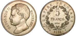 5 franc Napoléon II 1816 - Essai