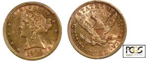 Etats-Unis - 5 Dollars 1900