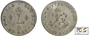 Louis XV - Double sol de billon - 1762 BB (Strasbourg)