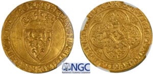 Charles VI - Ecu d'or à la couronne - Paris