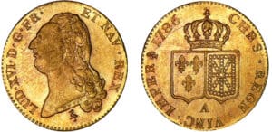 Louis XVI - Double louis d’or au buste nu - 1786 A (Paris) 1er sem.