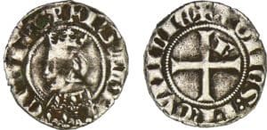 Provence - Charles II d'Anjou - Double denier