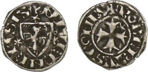 Nivernais - Robert de Dampierre - Denier