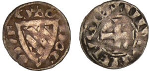 Nivernais - Comté de Nevers - Eudes de Bourgogne - Denier