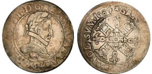 Navarre - Henri III de Navarre, II de Béarn - Franc 1584 (Morlàas)