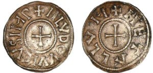 Louis 1er le Pieux - Denier (Melle)