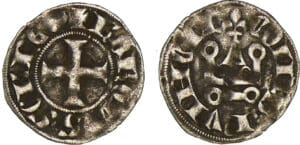 Provence - Charles 1er d'Anjou - Denier tournois (Tarascon)