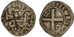 Aquitaine - Edouard III - Double au léopard