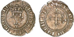 Charles VI - Gros florette - Tournai