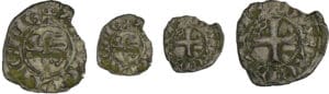 Aquitaine - Edouard III - Obole au léopard *