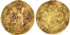 Jean II le Bon - Ecu d'or à la chaise