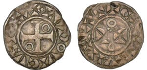 Louis VII - Denier de Mantes
