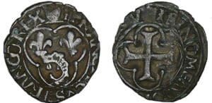 François 1er - Denier tournois du Dauphiné - 1er type