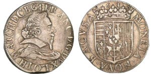 Duché de Lorraine - François II - Teston 1630 sur 29