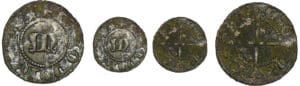 Les trois évêchés - Metz - 1/4 de denier