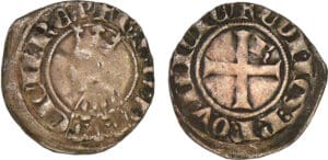 Provence - Robert d'Anjou - Double denier (Avignon)