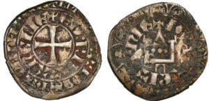 Aquitaine - Edouard III - Gros à la porte