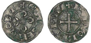 Comté d'Angoulême - Hugues XII le Brun - Denier