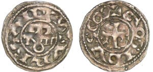 Comté d'Anjou - Geoffroi II - Denier