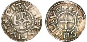 Charles II le Chauve - Denier (Bourges)