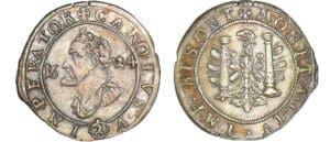 Franche - Comté - Besançon - Charles Quint - 1/4 de teston 1624 (Besançon)