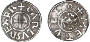 Charlemagne - Denier (Melle)