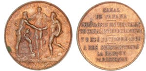 Percement de l'isthme de Panama 1880