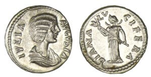 Julia Domna - Denier (196, Laodicea) Diane