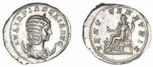 Julia Domna - Antoninien (216, Rome) Vénus