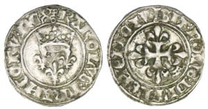 Charles VI - Gros florette (Paris)