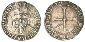 Charles VII - Blanc aux K (Angers)