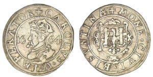 Franche-Comté - Charles Quint - Carolus 1664 (Besançon)