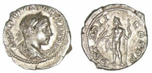 Alexandre Sévère - Denier (222, Rome) Jupiter