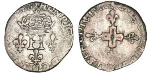 Henri III - Sol parisis 1585 N (Montpellier)