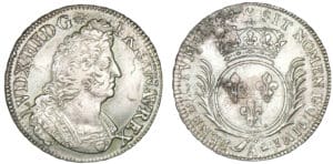 Louis XIV - Ecu aux palmes 1694 A (Paris)