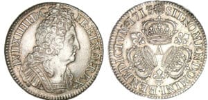 Louis XIV - Ecu aux trois couronnes 1713 A (Paris)