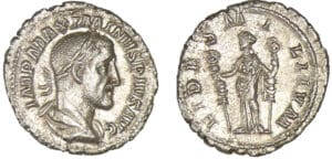Maximin 1er - Denier (236-238, Rome) - La Fidélité