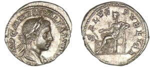 Alexandre Sévère - Denier (222, Rome) - La Santé