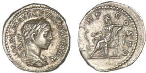 Alexandre Sévère - Denier (222, Rome) - La Santé