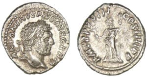 Caracalla - Denier (215, Rome) - La Paix