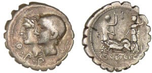 Sulpicia - Denier (106 av. J.-C.)