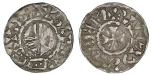 Champagne - Evêché de Meaux - Gautier Ier - Denier