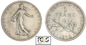 1 franc Semeuse 1898
